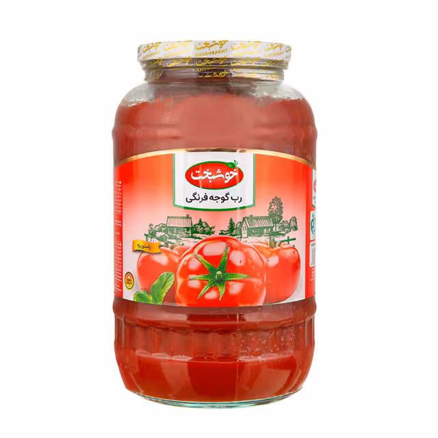 رب گوجه فرنگی خوشبخت 1500 گرمی