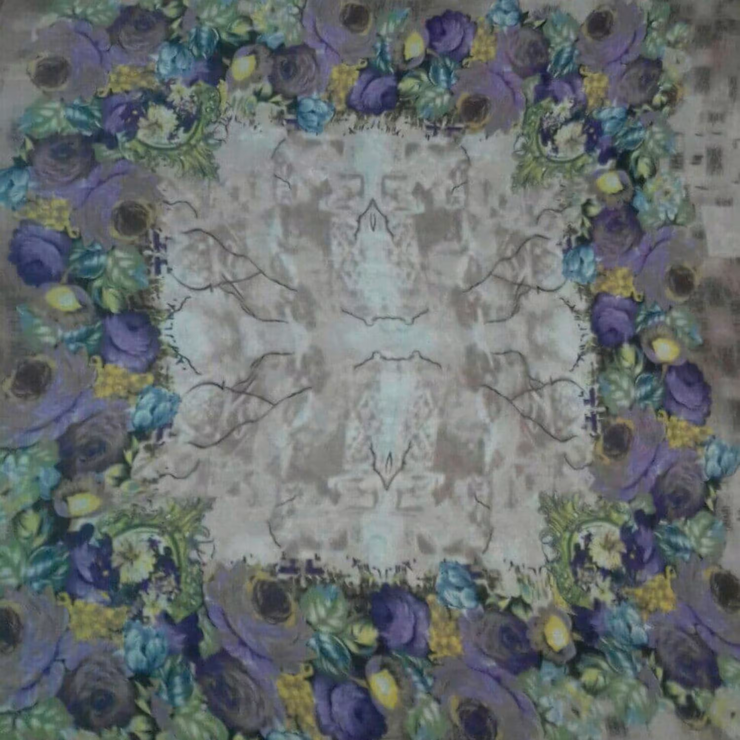 روسری گل رز