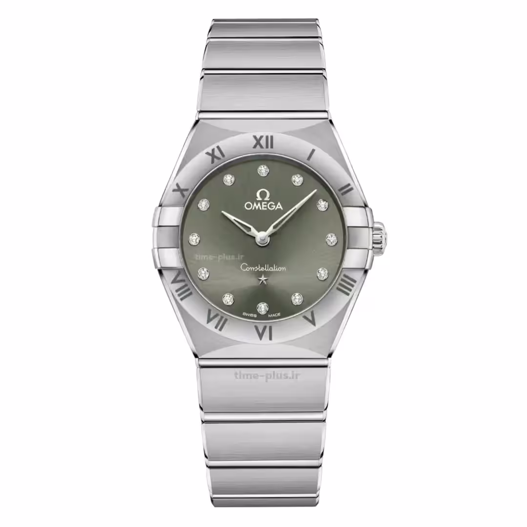 ساعت امگا زنانه کانسلیشن منهتن عدد نگین دار