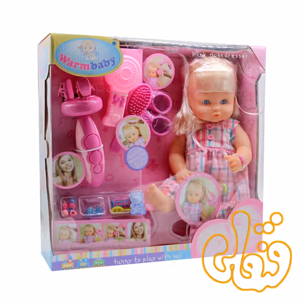 عروسک با دستگاه بافت مو05051