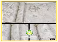 کاغذ دیواری آنجل داماسک بژ کد:9910