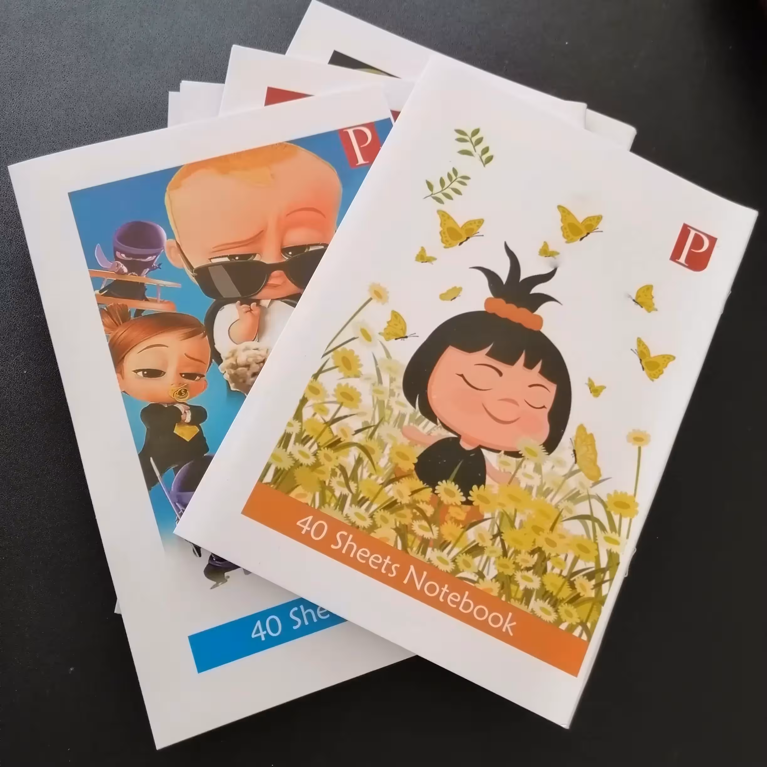 دفتر مشق 40 برگ منگنه ای