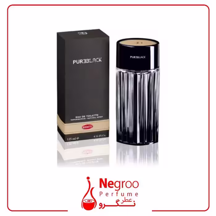 عطر ادکلن بوگاتی پیور بلک 125 می Bugatti Pure Black
