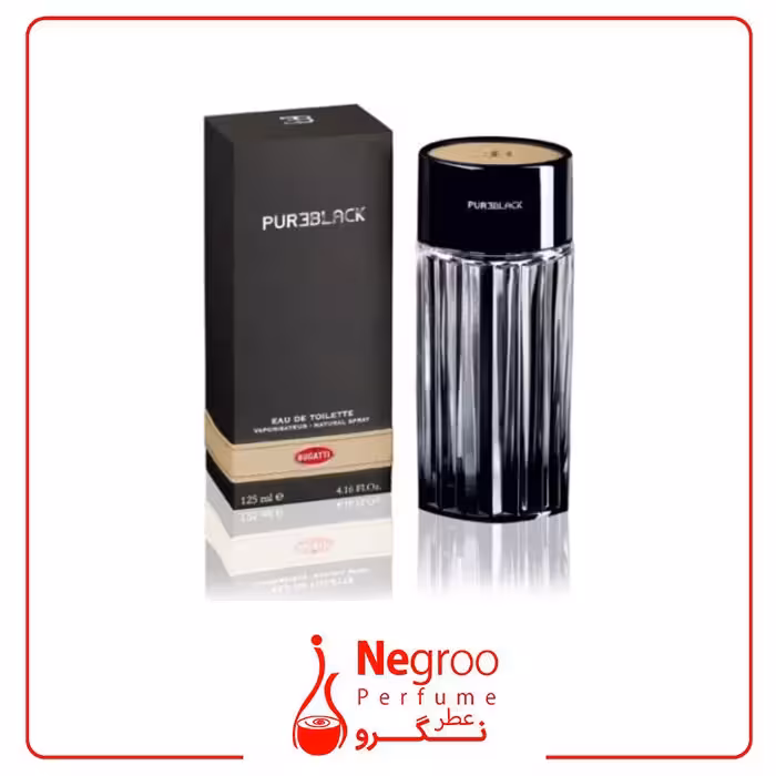 عطر ادکلن بوگاتی پیور بلک 125 می Bugatti Pure Black