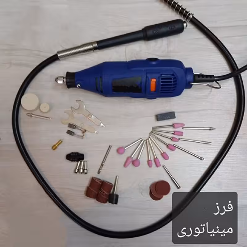 ست 45 عدد فرز انگشتی دیمردار به همراه شلنگ خرطومی فروشگاه اینترنتی مایکت کالا