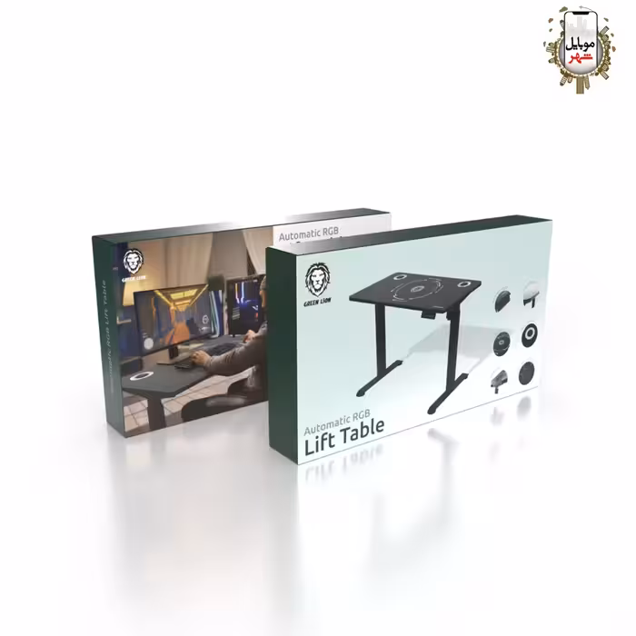 میز گیمینگ اتوماتیک گرین Green Automatic RGB Lift Table