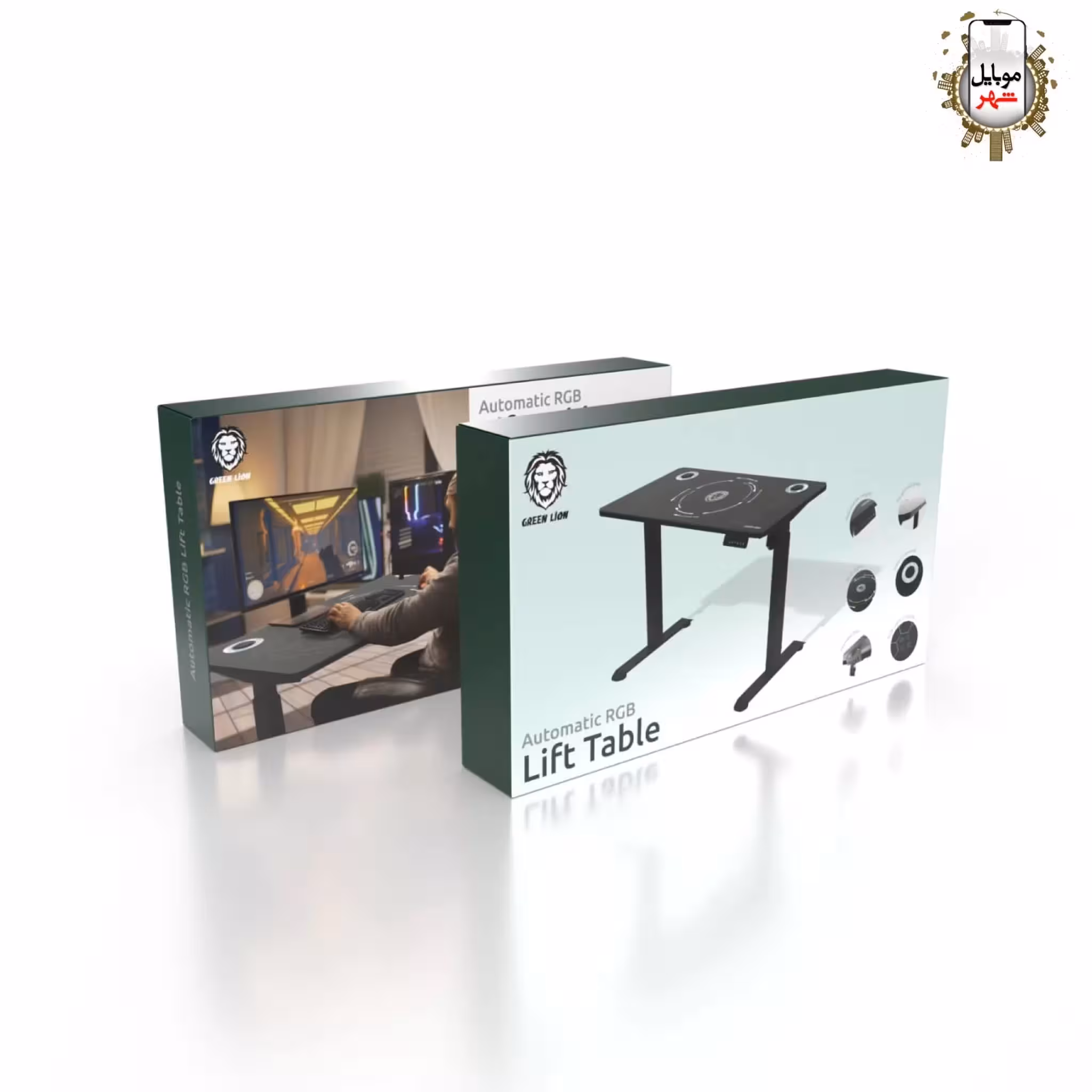 میز گیمینگ اتوماتیک گرین Green Automatic RGB Lift Table