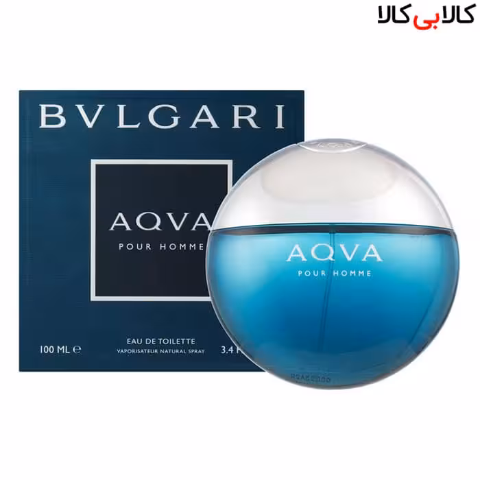 ادو تویلت بولگاری آکوا پور هوم Bvlgari Aqva Pour Homme مردانه حجم 100 میلی لیتر اورجینال