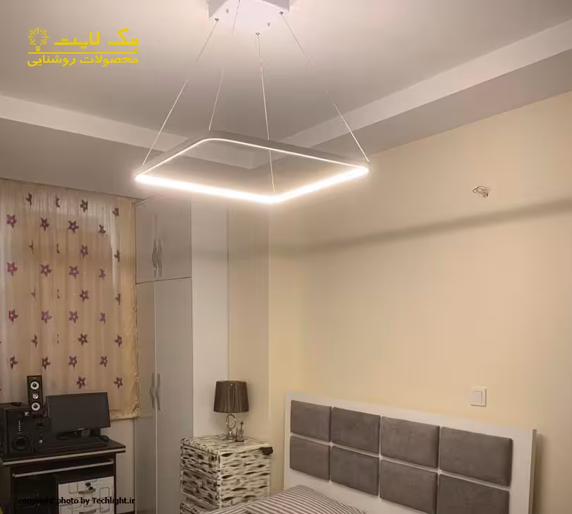لوستر مدرن مدل مربع کد S343