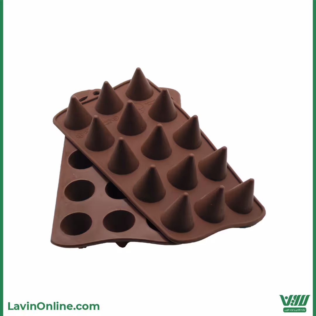 قالب سیلیکونی شکلات مخروط