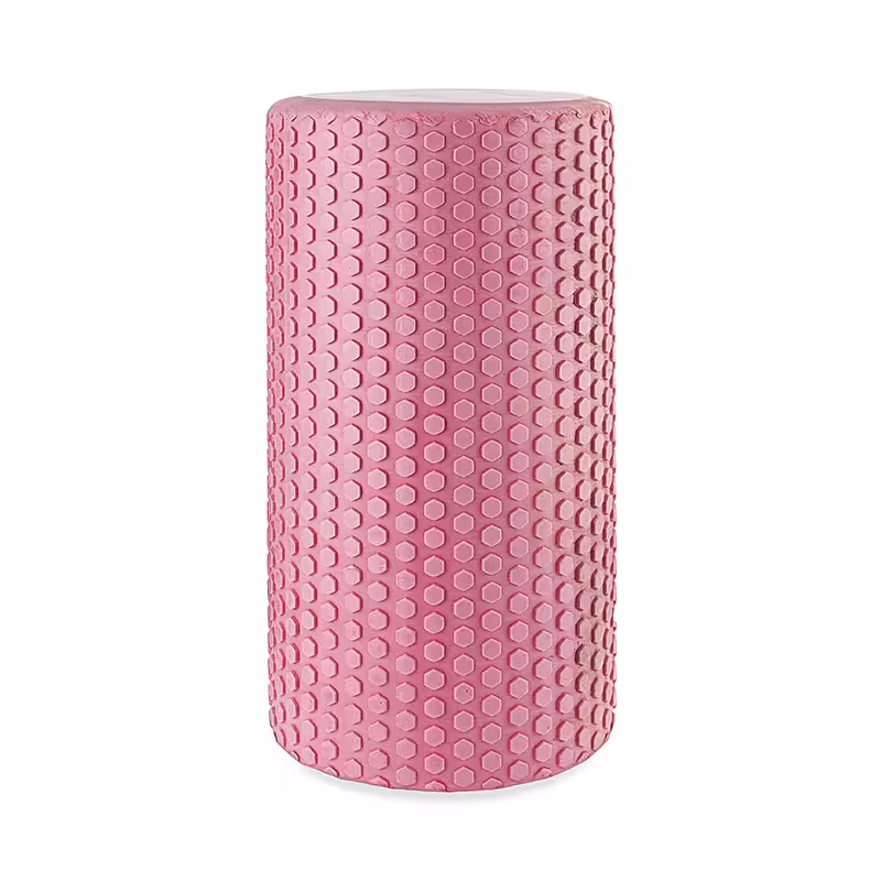 فوم رولر بدنسازی توپر 30سانتی EVA گلدن استار 3015 | صورتی