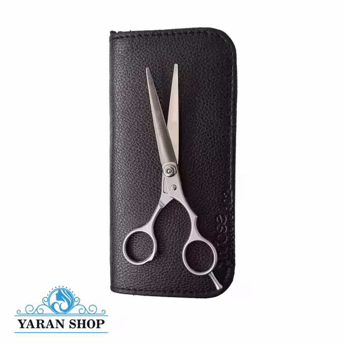 قیچی آرایشگاهی شی رز مدل - 102 (با کیف محافظ)