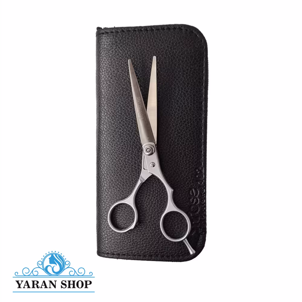 قیچی آرایشگاهی شی رز مدل - 102 (با کیف محافظ)