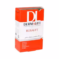 پن شفاف رزالیفت درمالیفت مخصوص پوست های حساس 100 گرم Dermalift Rosalift Transparent Sensitive Skin Syndet Bar