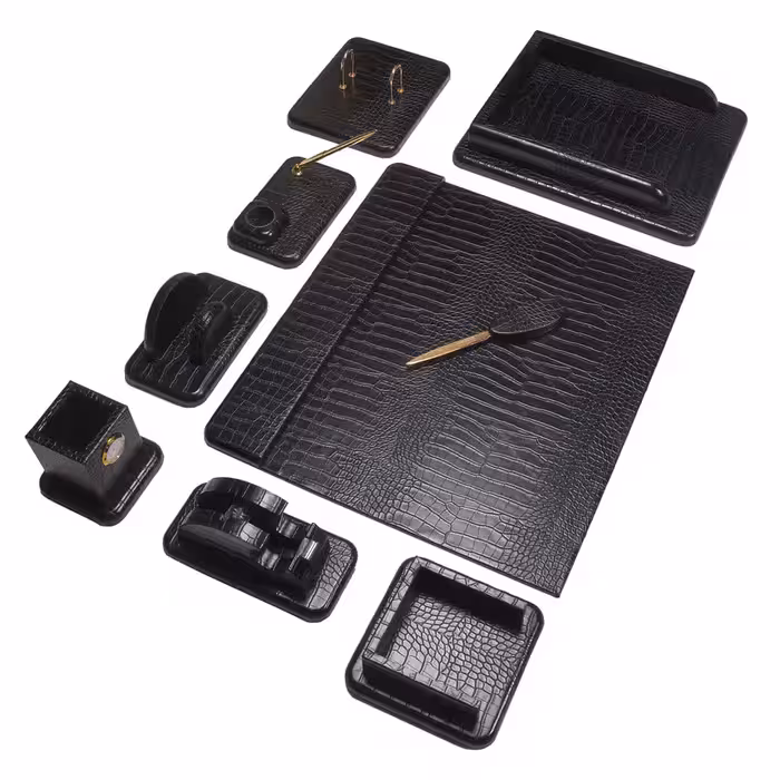 ست لوازم اداری رومیزی کد 2020 مجموعه 10 عددی | چاوه