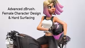 خرید و دانلود نسخه کامل کتاب Cubebrush - Advanced ZBrush Female Design and Surface Mega Bundle