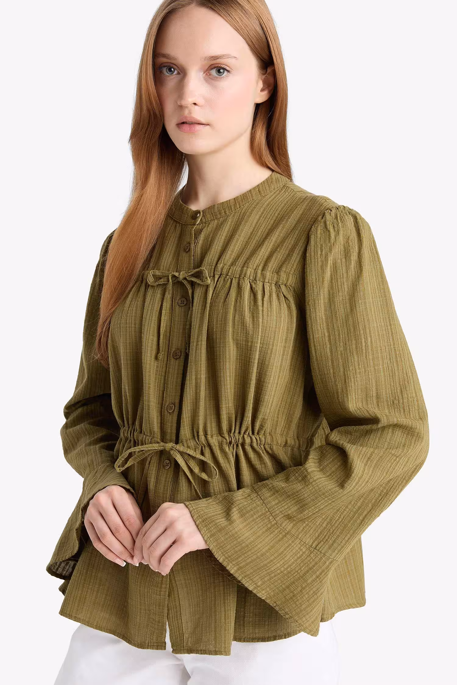 تونیک زنانه خاکی دفکتو