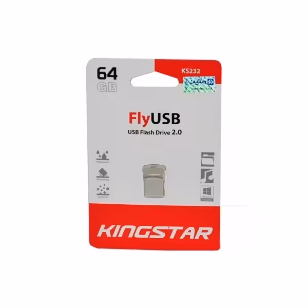 فلش مموری کینگ‌ استار مدل KS232 ظرفیت 16 گیگابایت