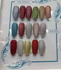 لاک ژل آیس دیسکو ناخن ژلیش 10 میل کد 331 تا 346 آرتی Arti