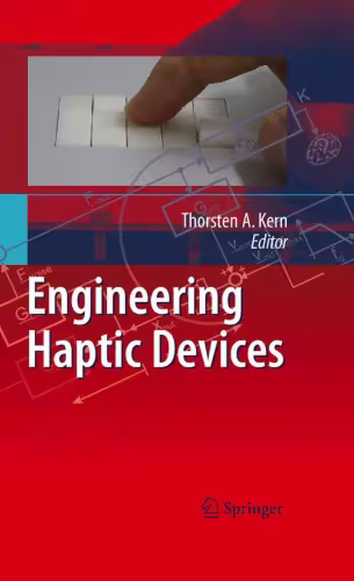 خرید و دانلود نسخه کامل کتاب Engineering Haptic Devices: A Beginner's Guide for Engineers