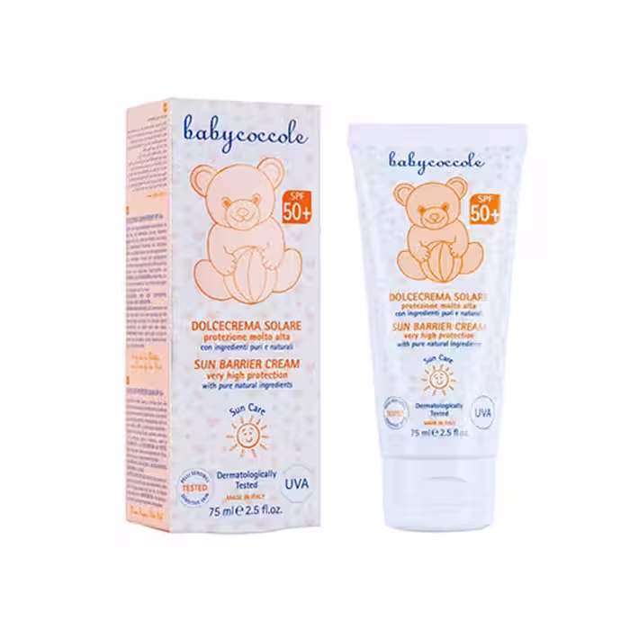 ضد آفتاب کودک SPF 50 بیبی کوکول 75 میلی لیتر