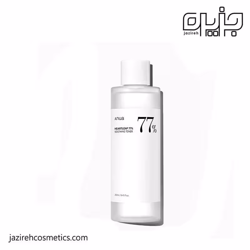 تونر پاک کننده و التیام بخش Heartleaf آنوا 77 درصد, 250 میل