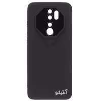قاب ژله ای Porsche Design محافظ لنزدار مناسب برای Xiaomi Note8 Pro-مشکی