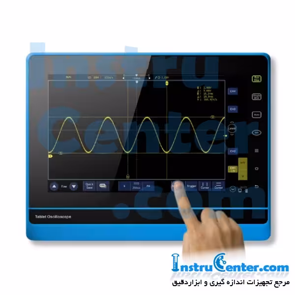 تبلت اسیلوسکوپ دیجیتال پرتابل مدل GPS-810TA2 ساخت کمپانی GPS