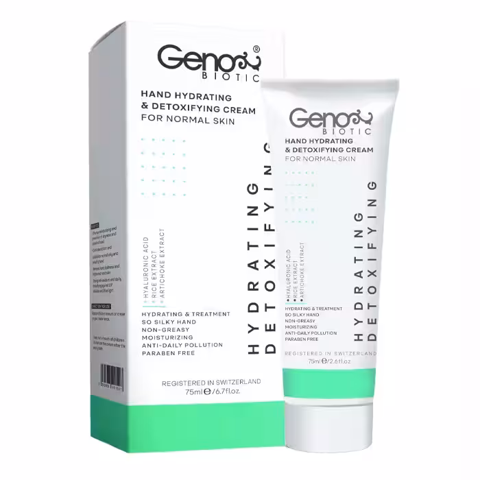 کرم مرطوب کننده ژنوبایوتیک مدل detoxifying حجم 75 میلی لیتر
