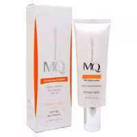 کرم ضد آفتاب رنگی فاقد چربی ضد لک SPF50 ام کیو(بژ طبیعی) 55 میلی لیتر