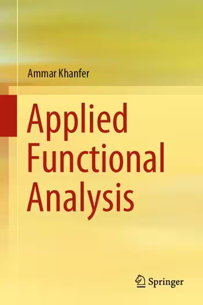 خرید و دانلود نسخه کامل کتاب Applied Functional Analysis