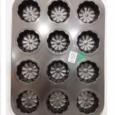 قالب مافین طرح گل 12تایی