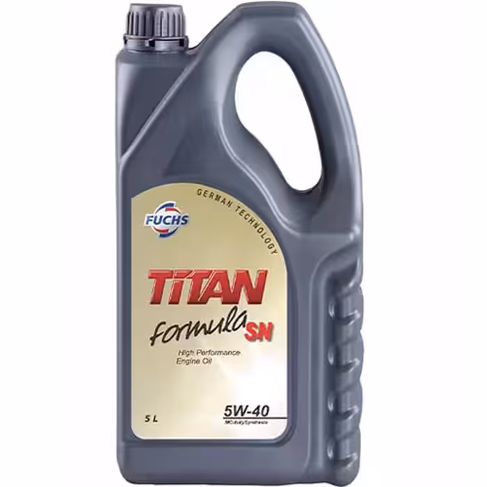 خرید روغن موتور فوکس 5w40 sn مدل titan تمام سینتتیک حجم پنج لیتر | اتوموبی