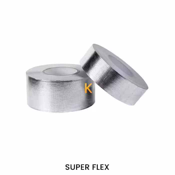 نوار درزگیر آلومینیومی مسلح 10 سانتی سوپرفلکس