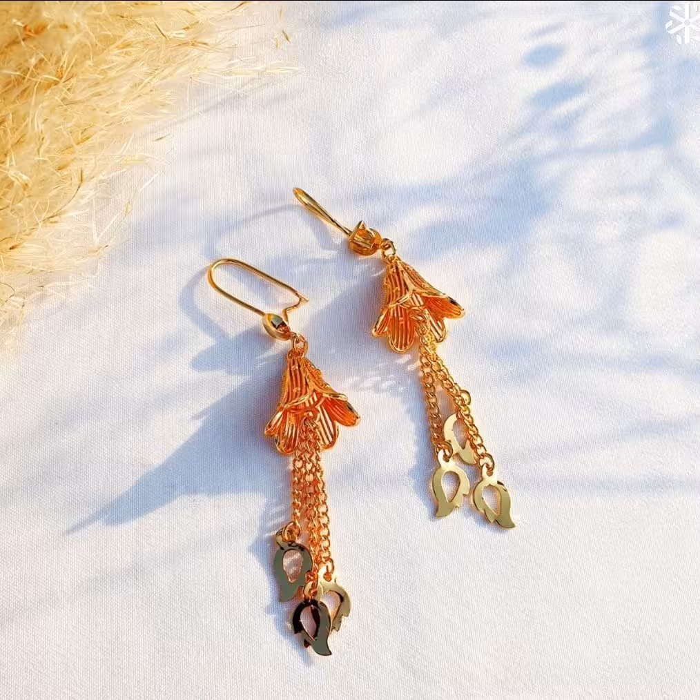 گوشواره طرح اشکی