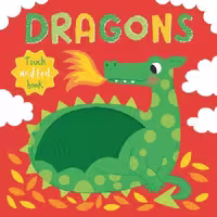 کتاب لمسی سیلیکونی Dragons
