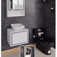 کابینت و سنگ روشویی برند کارینو مدل 0089، با طراحی مدرن و مقاوم (بدون آینه و باکس)