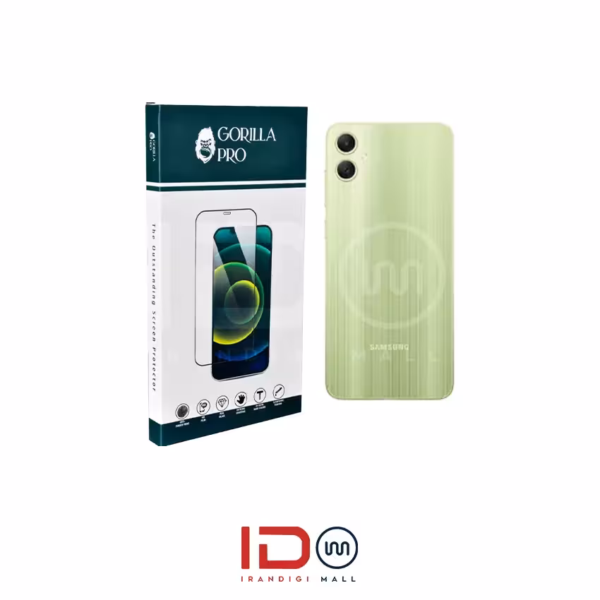 گلس و محافظ هیدروژلی (مات) بدنه گوشی سامسونگ مدل Galaxy A05