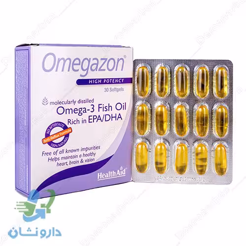 کپسول امگازون روغن ماهی هلث اید