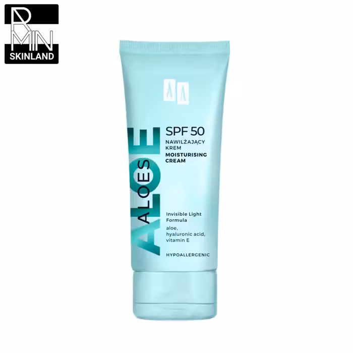 کرم مرطوب کننده آلوئه ورا دابل ای SPF 50 حجم 40ml