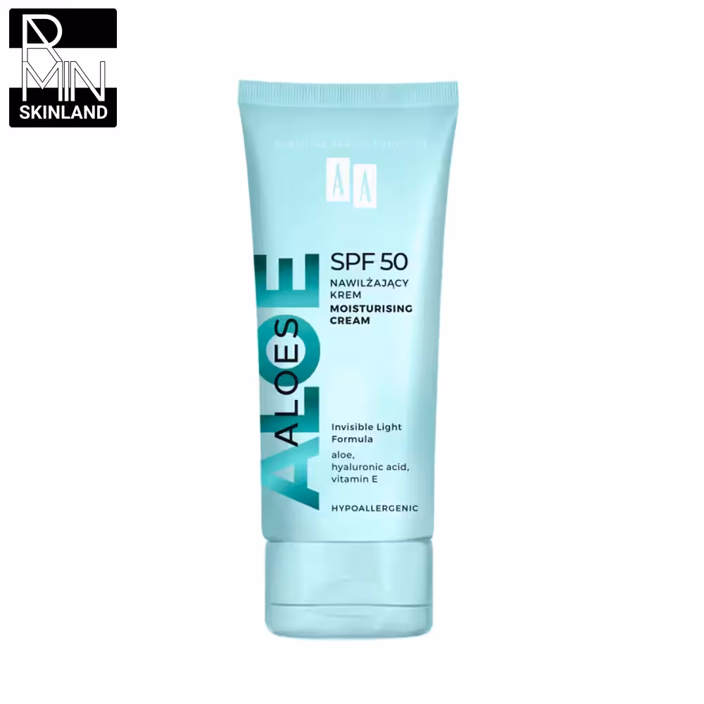 کرم مرطوب کننده آلوئه ورا دابل ای SPF 50 حجم 40ml
