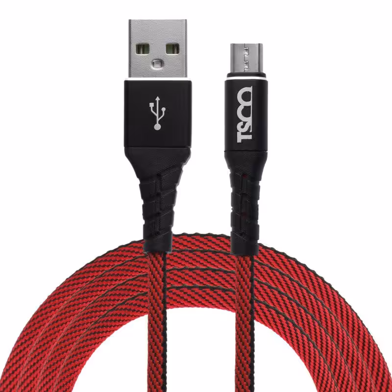 کابل تبدیل USB به microUSB تسکو مدل TC A72N طول 1 متر