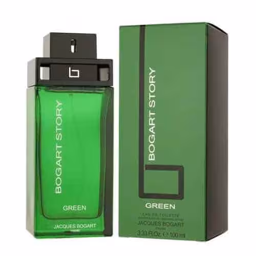 ادو تويلت مردانه ژاک بوگارت مدل Bogart Story Green حجم 100 ميلي ليتر
