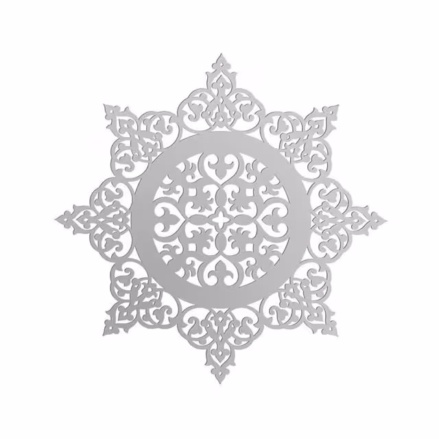 رومیزی اکلیلی گرد