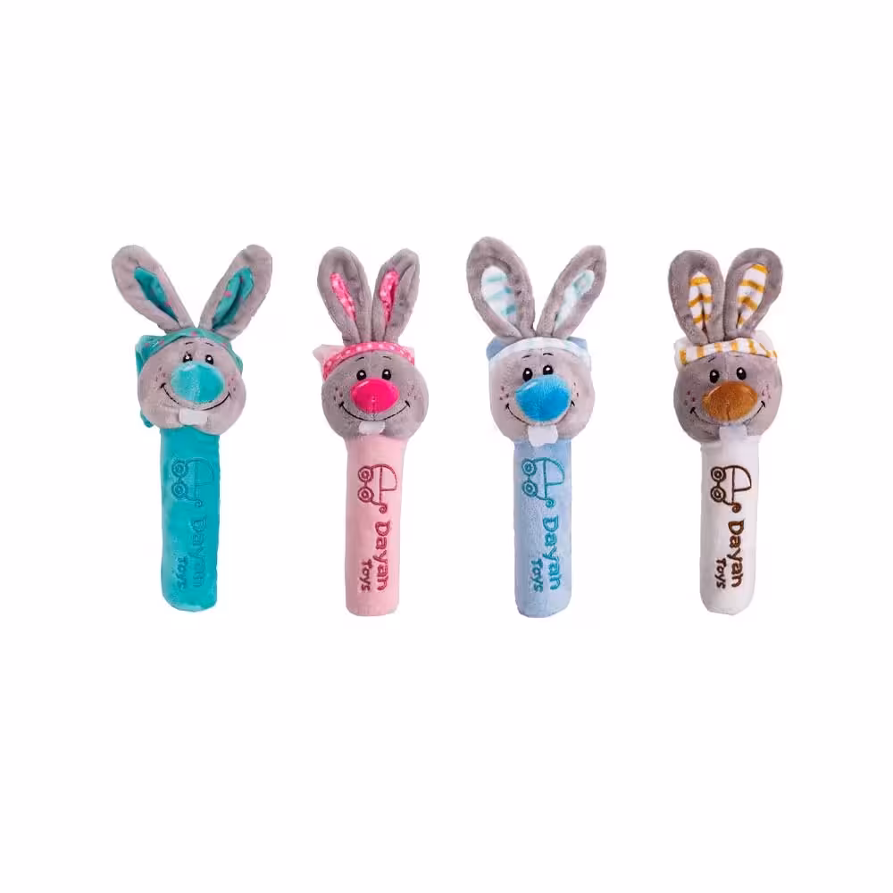 جغجغه سوسیسی  دایان تویز Dayan toys طرح خرگوش