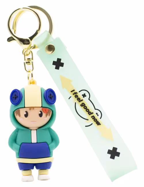 جاکلیدی سیلیکونی فانتزی طرح بی‌بی لئون