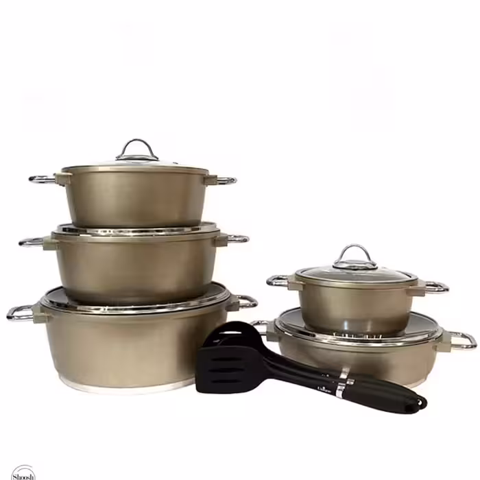 سرویس قابلمه یونیک مونیخ بژ 13 پارچه UN-7644