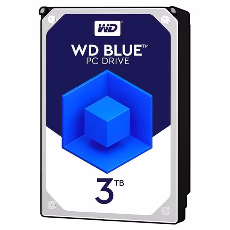 هارد دیسک اینترنال وسترن دیجیتال 3TB آبی