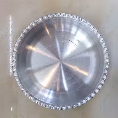 سینی مدل لب کنگره مجموعه 6 عددی