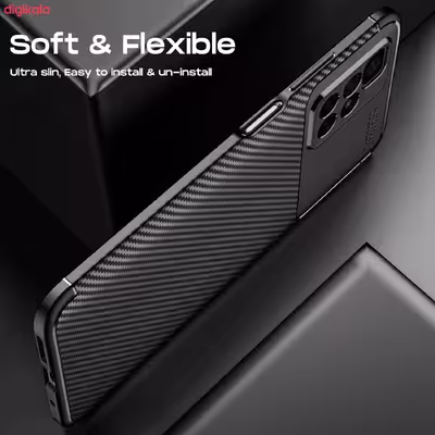 کاور آیرون من مدل AUTO FOCUS مناسب برای گوشی موبایل شیائومی Redmi 10 / Note 11 4G همراه با قلم لمسی